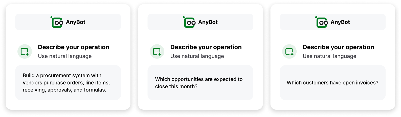 Using ChatGPT and Claude to query AnyDB records with natural-language prompts