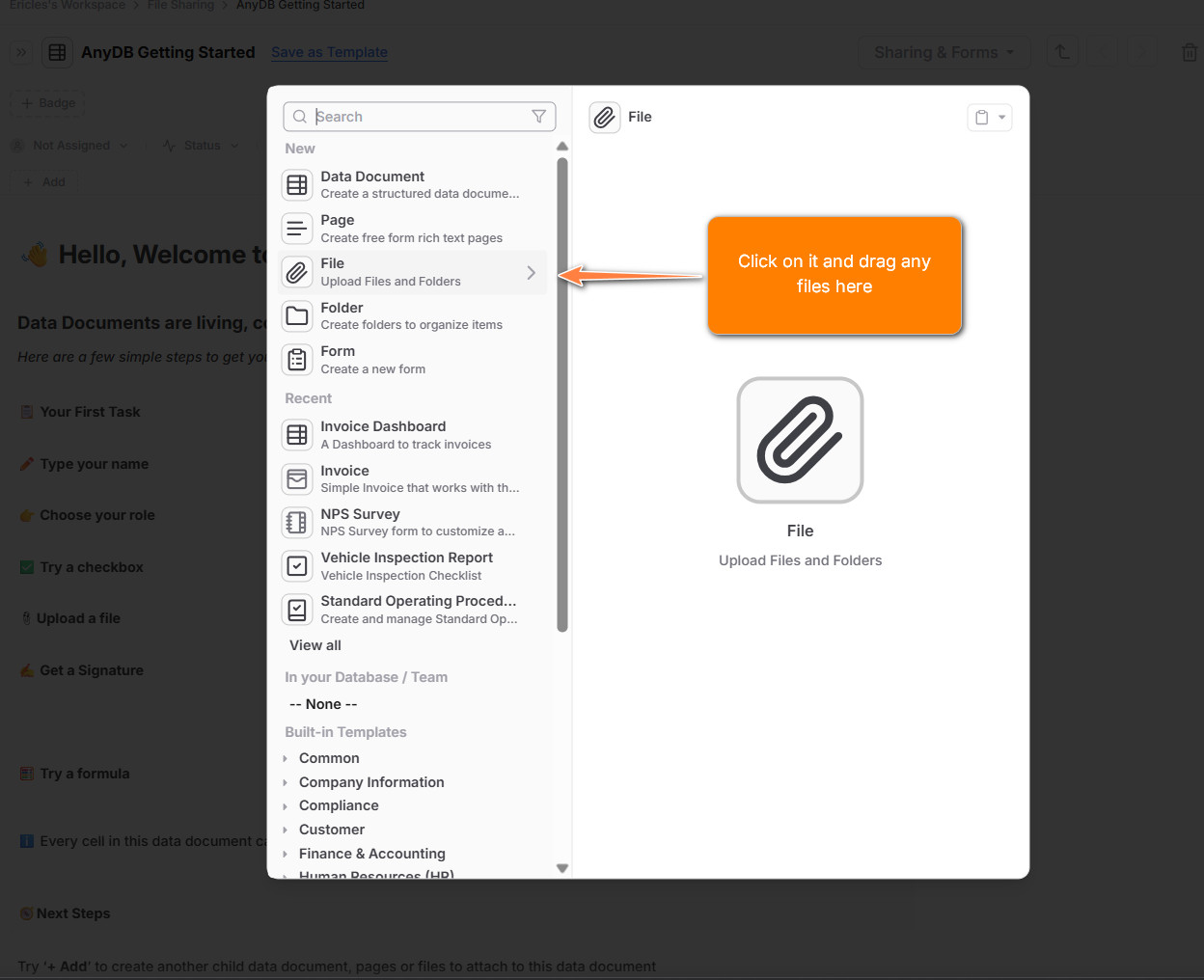 File Sharing