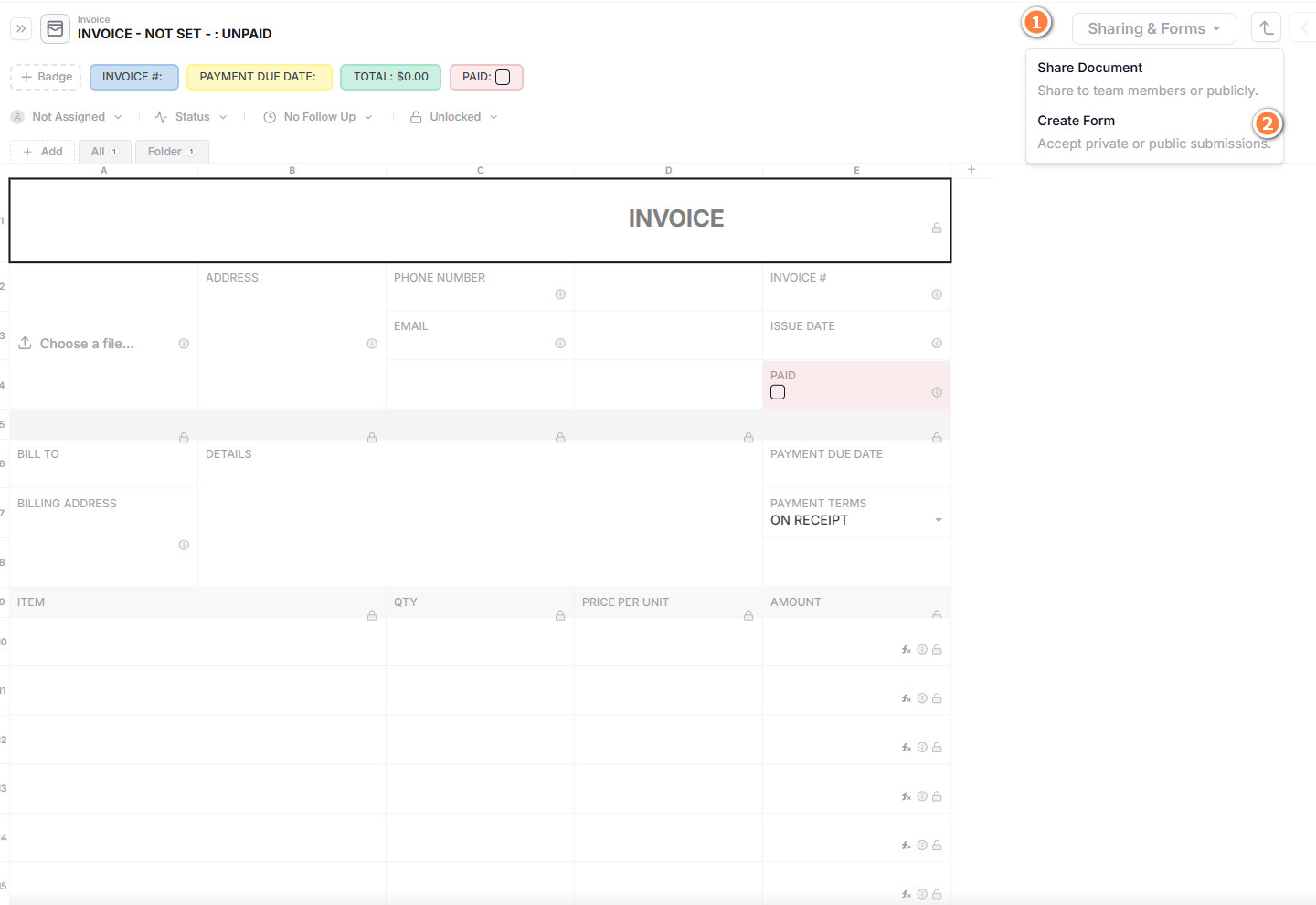 Invoice Management