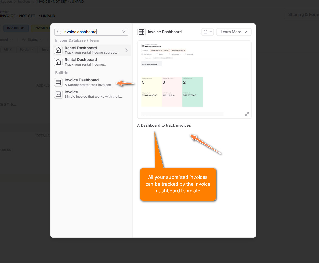 Invoice Management