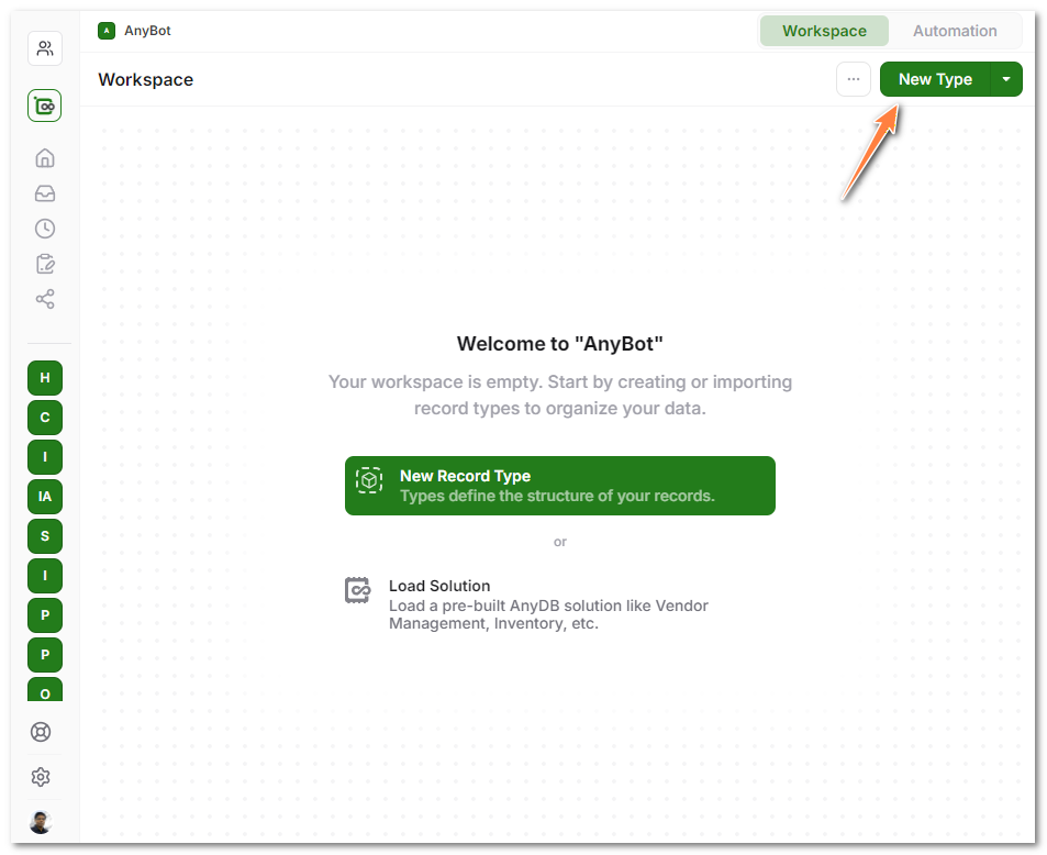 New Type Creation using AI