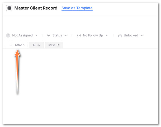 AnyDB Attach Record