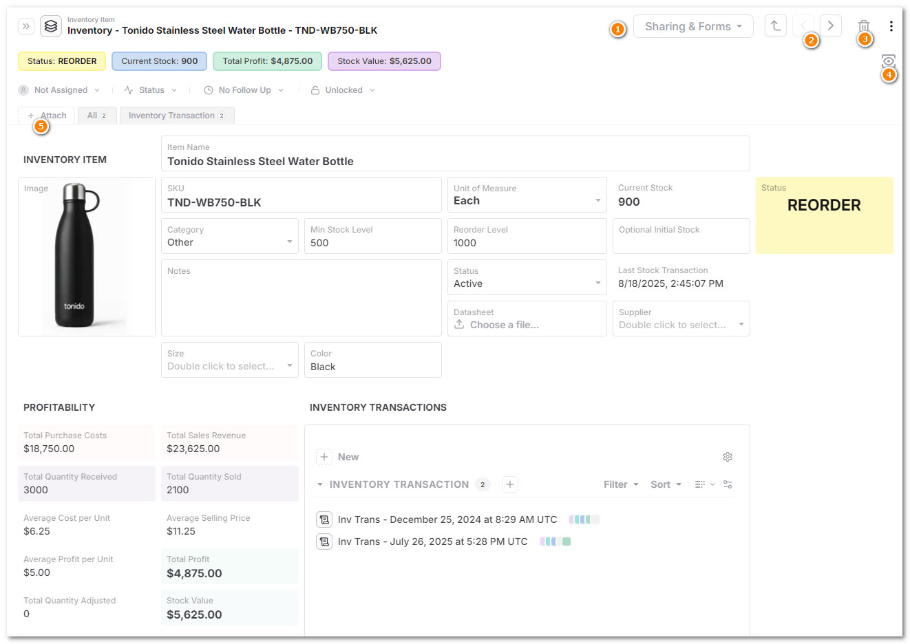 AnyDB Middle Interface Overview