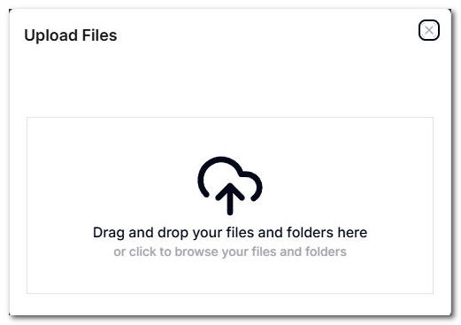 File Upload Dialog