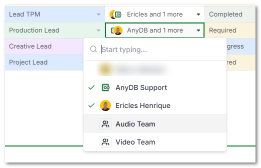 AnyDB Multi User Cell