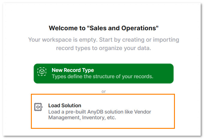 Sales and Operations